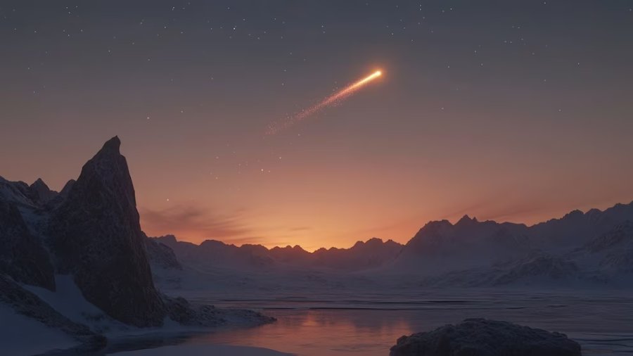 EL "COMETA DEL SIGLO". El cuerpo celeste comenz&oacute; a ser visible desde la Tierra y, en el mes de octubre, se espera que alcance el m&aacute;ximo brillo en m&aacute;s de 26 mil a&ntilde;os.