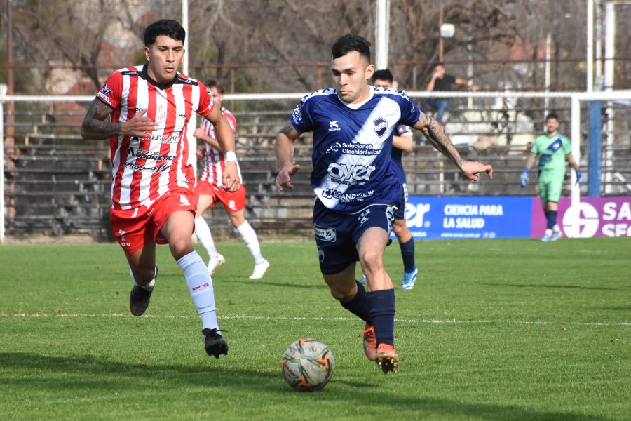 A NO DESCUIDARSE. Ben Hur deber&aacute; evitar que se le acerquen Boca Unidos y Crucero del Norte.