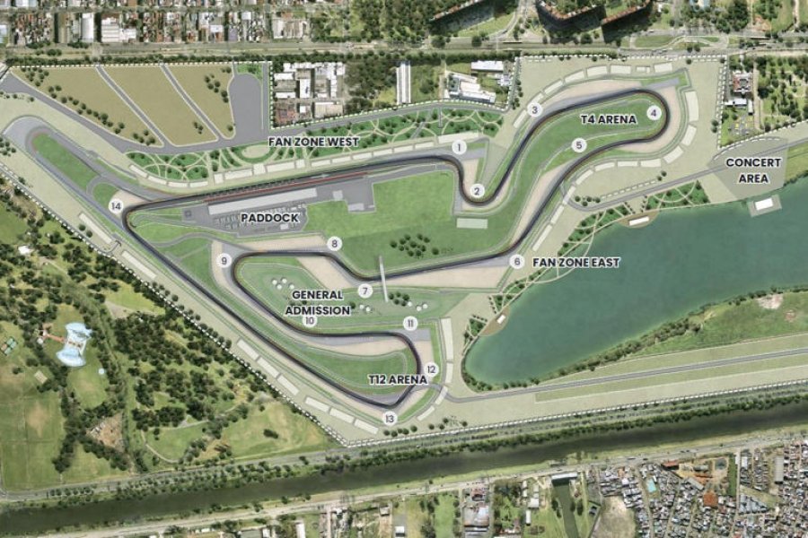 El dise&ntilde;o del nuevo circuito porte&ntilde;o que recibir&aacute; a MotoGP en 2027.