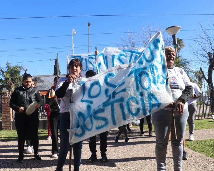 Roc&iacute;o Funes, la madre de Zamir, encabez&oacute; dos marchas en pedido de justicia por el asesinato de su peque&ntilde;o hijo.