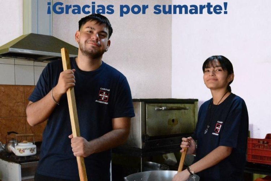 C&aacute;ritas Argentina sigue organizando la esperanza.
