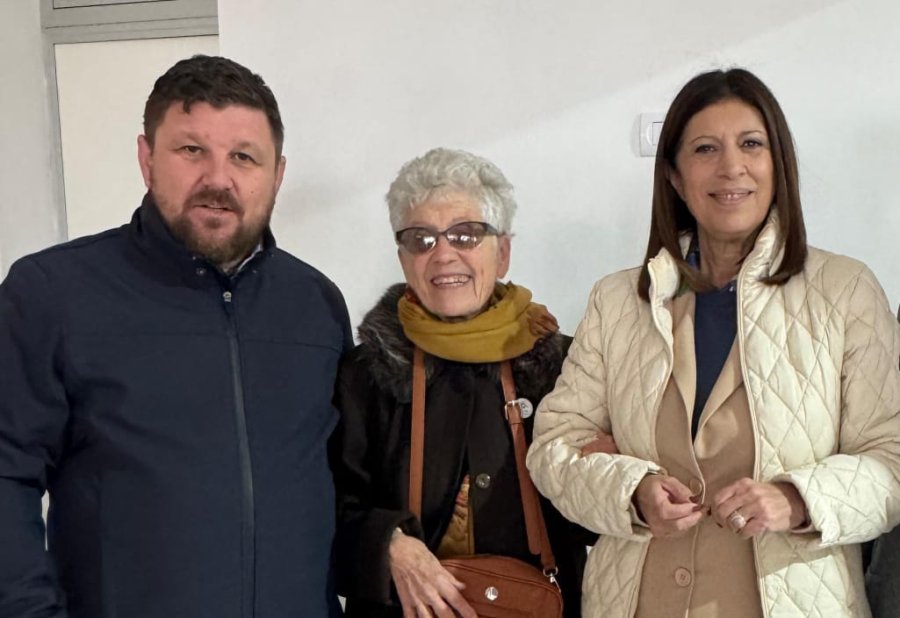 Clara Garc&iacute;a, titular de la C&aacute;mara de Diputadas y Diputados de Santa Fe, visit&oacute; diversas localidades del departamento Castellanos.