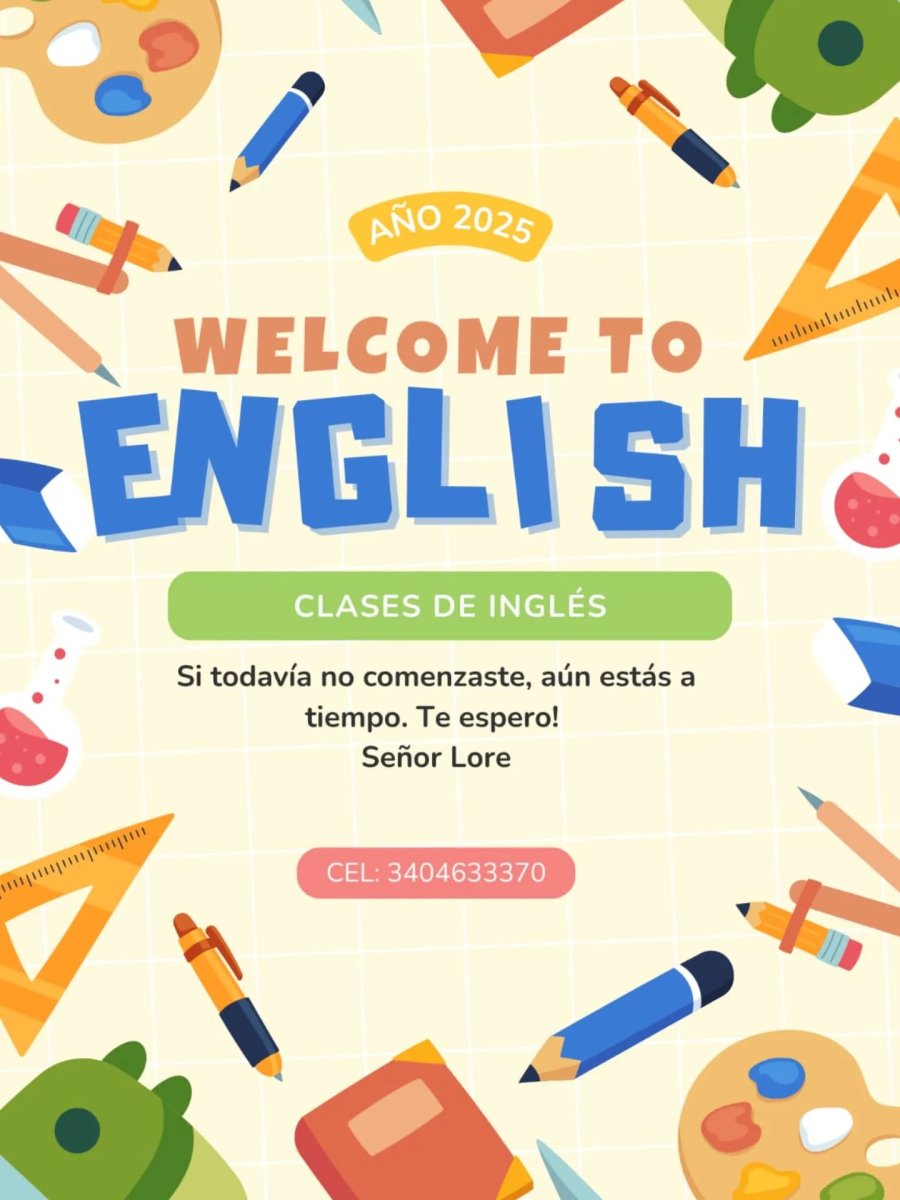 Convocatoria para el taller de ingl&eacute;s.