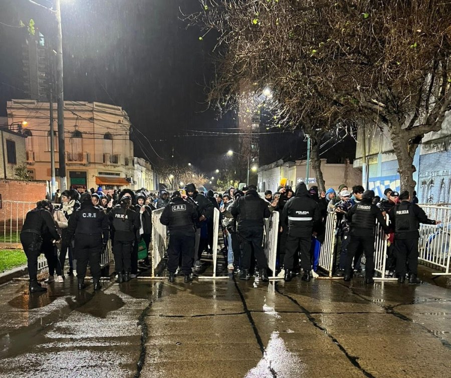 SIN INCIDENTES. En una noche lluviosa, todo transcurri&oacute; con normalidad.