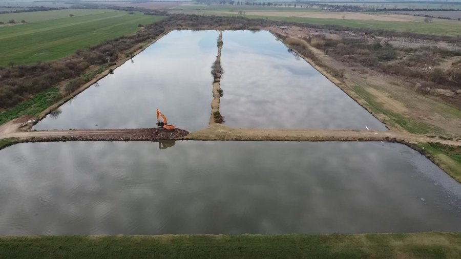 Lagunas, est&aacute;n ubicadas en la actual planta de residuos.