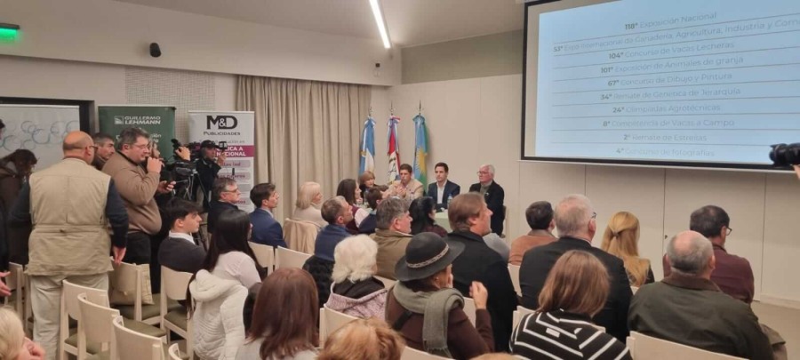 PRESENTACI&Oacute;N. Se llev&oacute; a cabo este jueves en el SUM del predio de la Sociedad Rural de Rafaela.
