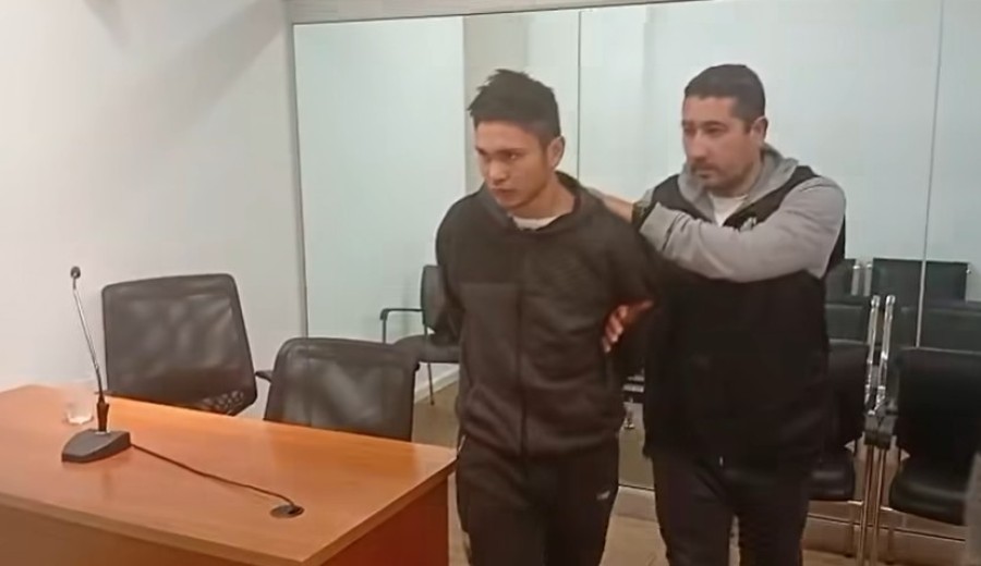 El joven detenido imputado por el crimen de Anal&iacute;a Ovando en Villa Guillermina.