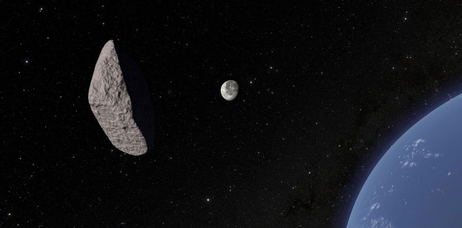 SIGUE SU CURSO. Un enorme asteroide del tama&ntilde;o de la Torre de Pisa se dirige hacia nuestro planeta.