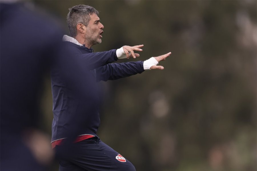 Julio Vaccari, entrenador de Independiente.