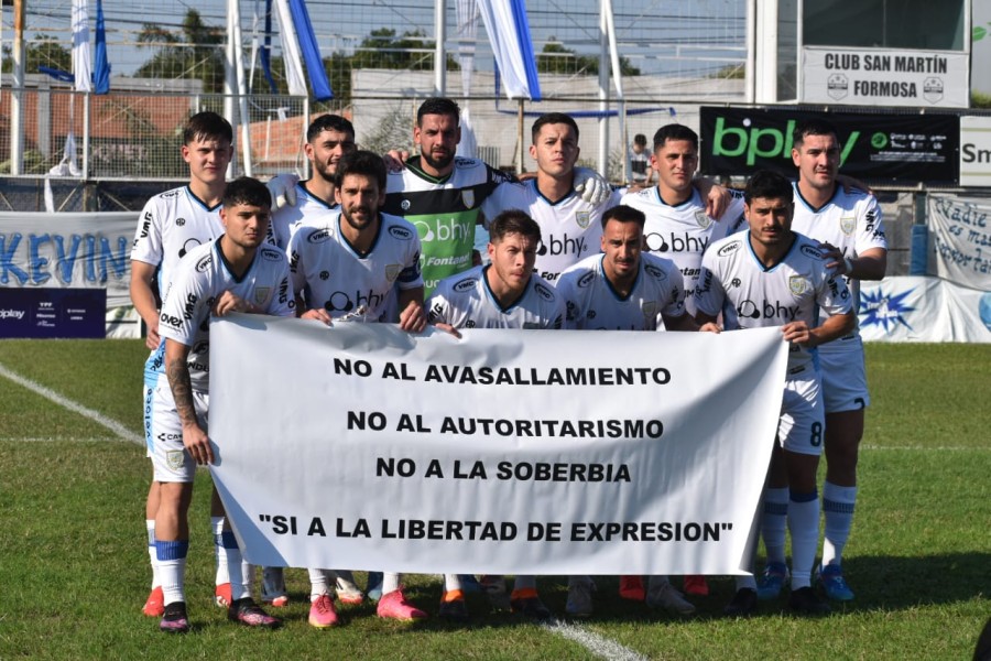 Atl&eacute;tico Rafaela sali&oacute; a apoyar a Toviggino tras su cruce con Bullrich.