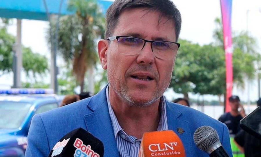 JOSE GOITY. El ministro de Educaci&oacute;n de Santa Fe habl&oacute; en la antesala de una nueva reuni&oacute;n paritaria con los docentes y estatales.