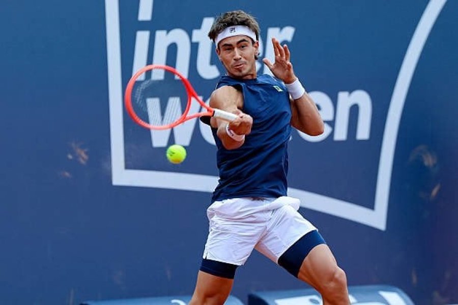 ASCENDENTE. El tenista argentino gan&oacute; por primera vez en canchas duras en Master 1000.