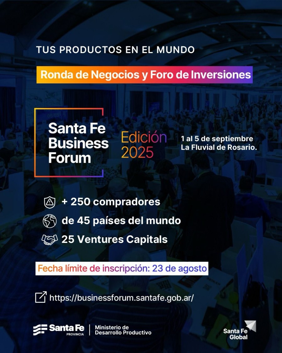 El evento se realizar&aacute; en Rosario.