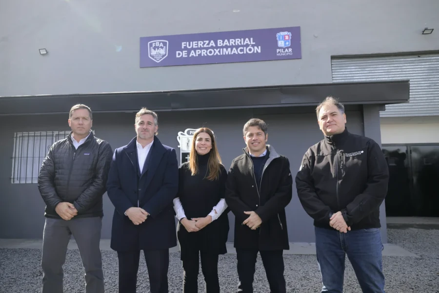 Axel Kicillof, Javier Alonso y Federico Ach&aacute;val.