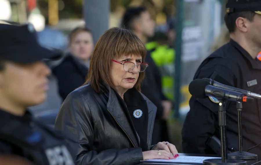 La ministra de Seguridad, Patricia Bullrich.