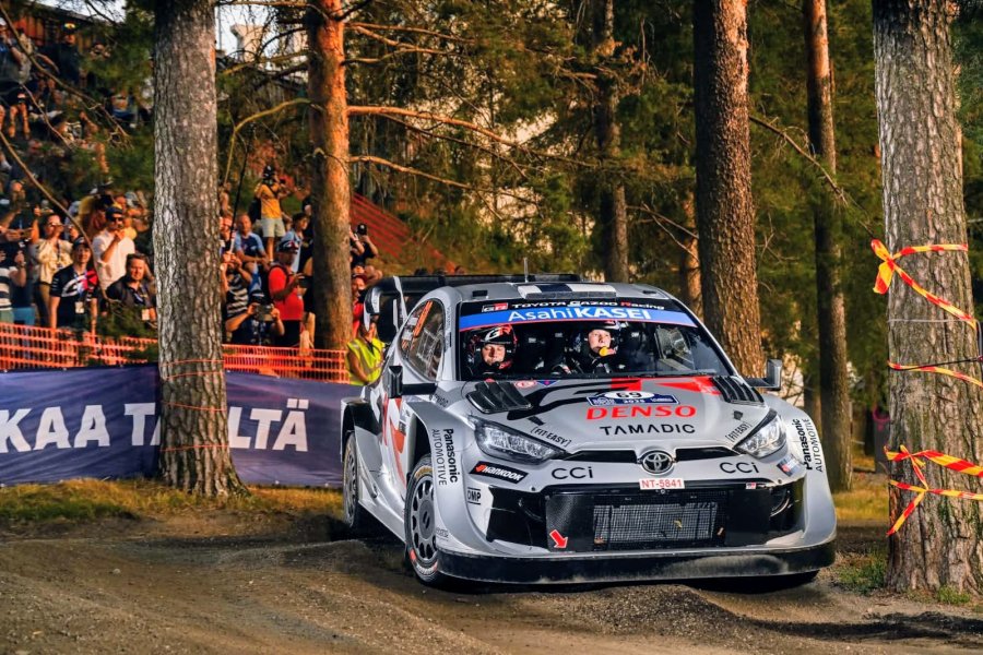Kalle Rovanper&auml; encabeza la clasificaci&oacute;n general del Rally de Finlandia.