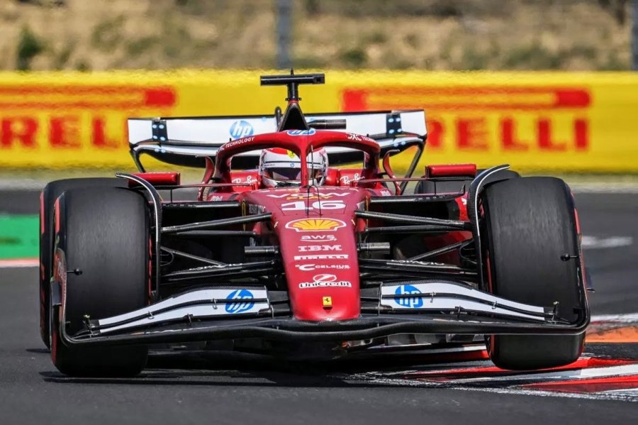 Charles Leclerc sorprendi&oacute; al conseguir la pole en Hungr&iacute;a.