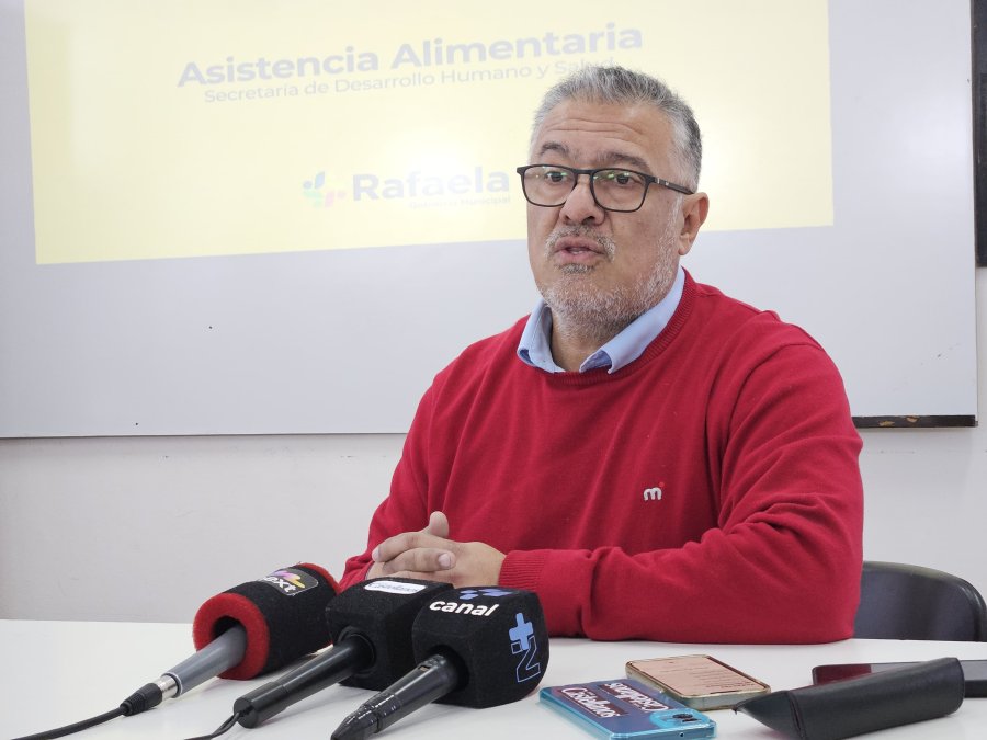 Gabriel C&aacute;ceres present&oacute; un relevamiento sobre la cantidad de beneficiarios de programas alimenticios en Rafaela.