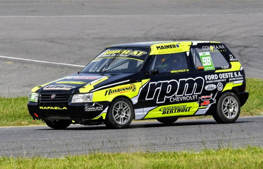 Nereo Cipolat fue tercero en su mejor actuaci&oacute;n en TZ 1400.