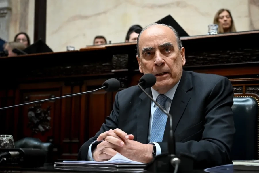 Guillermo Francos, jefe del Gabinete Nacional.