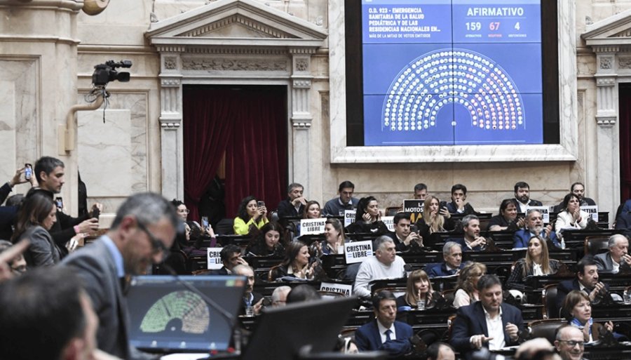 RECHAZO. La iniciativa del Gobierno "choc&oacute;" contra la C&aacute;mara Baja.