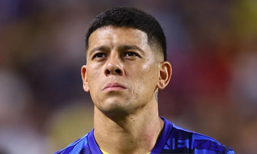 Marcos Rojo se desvincul&oacute; de Boca el jueves.