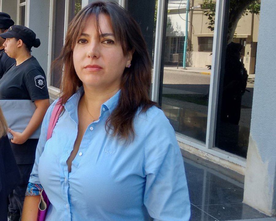Fiscal Gabriela Lema.