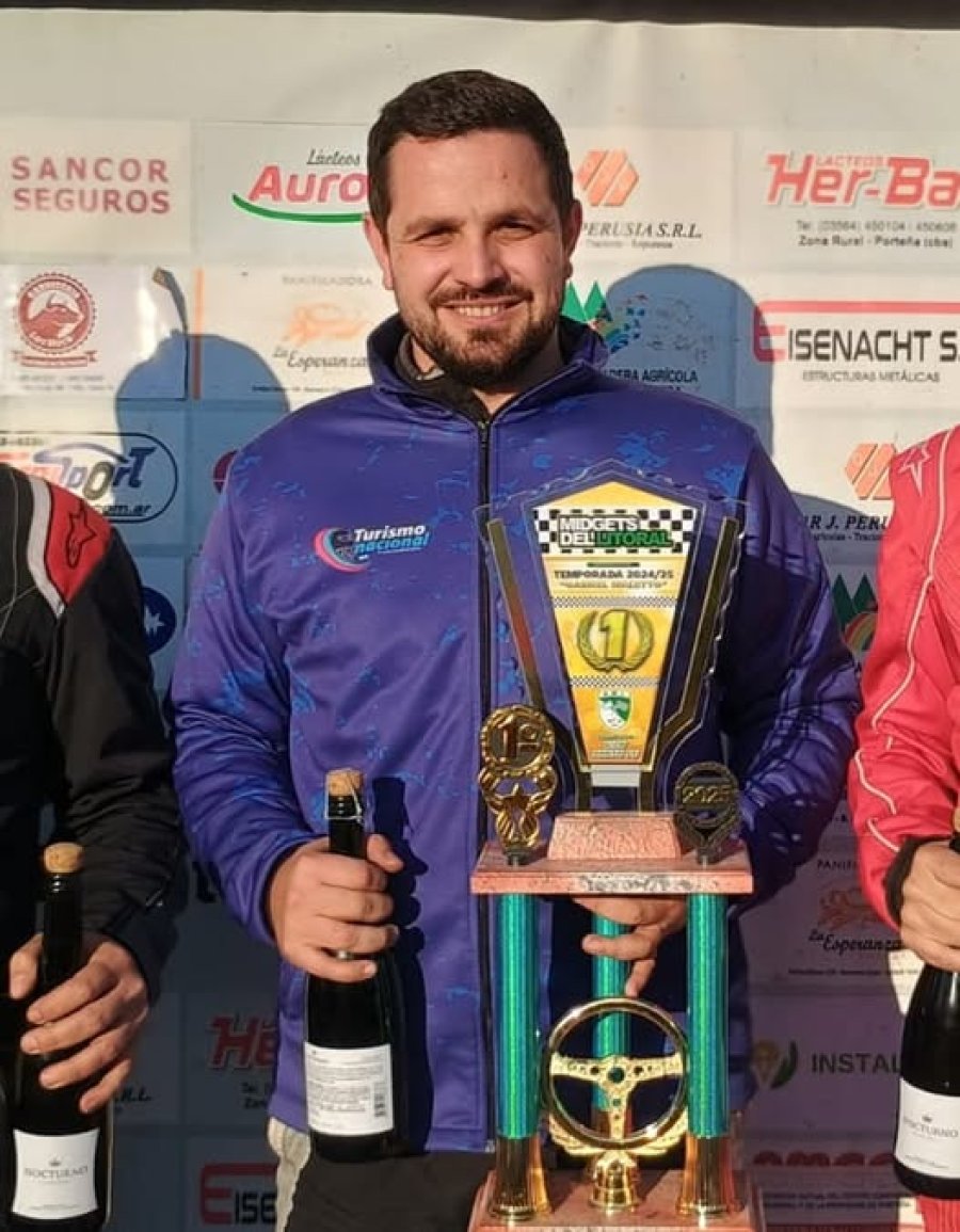 El campe&oacute;n Agust&iacute;n Bonomo fue inalcanzable en Vila.