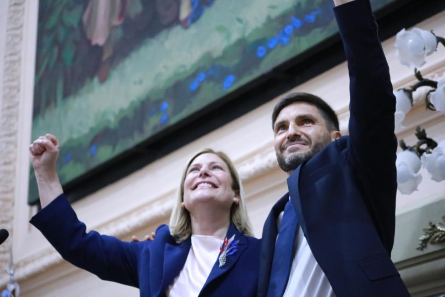 Gisela Scaglia y Maximiliano Pullaro, una f&oacute;rmula que se lleva bien.