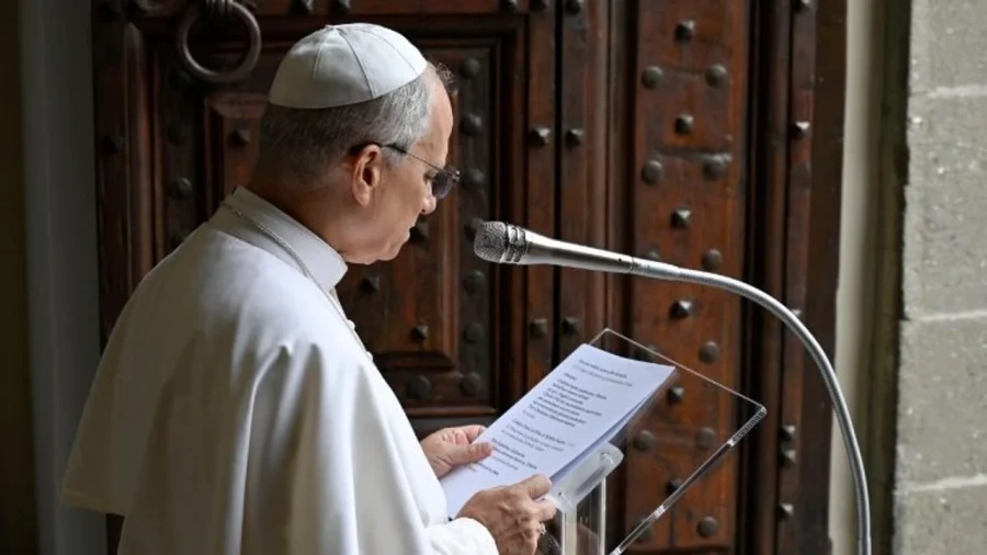 El papa Le&oacute;n XIV hizo un llamado a la paz.