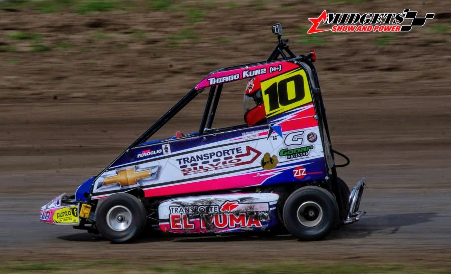 Thiago Kunz volvi&oacute; al triunfo y lidera el campeonato del Mini Power.
