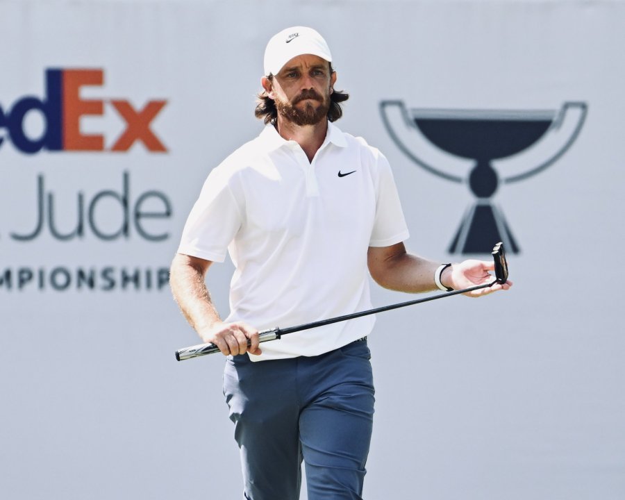 AFORTUNADO. El golfista brit&aacute;nico.