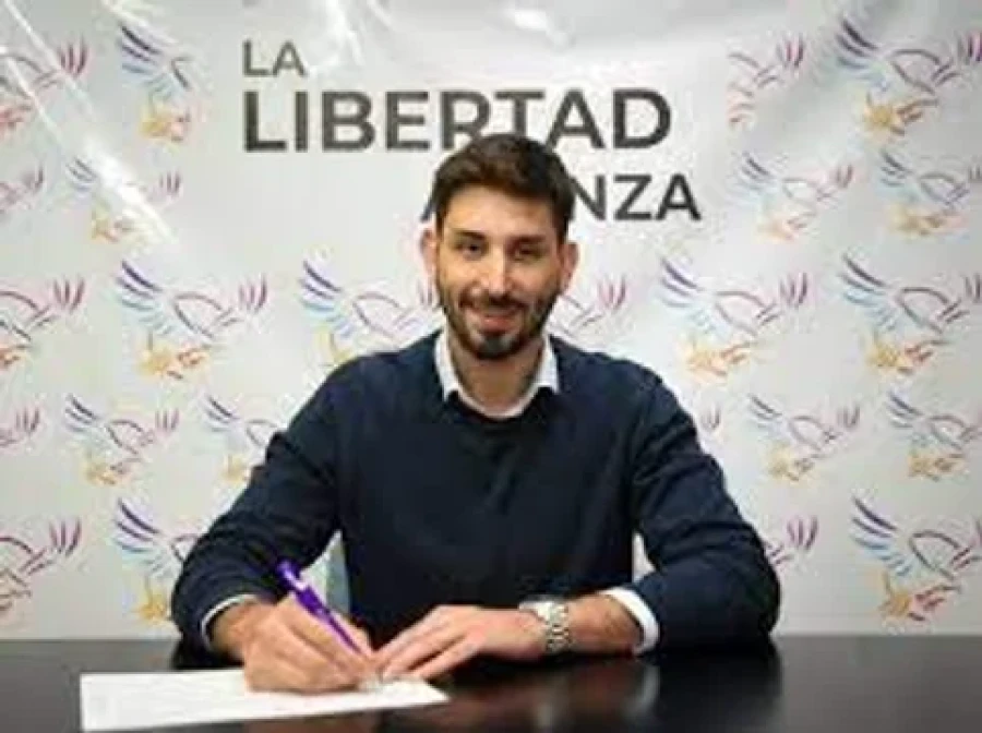 El candidato a diputado Federico Bojanovich.