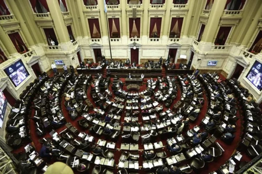 El recinto de la C&aacute;mara de Diputados.