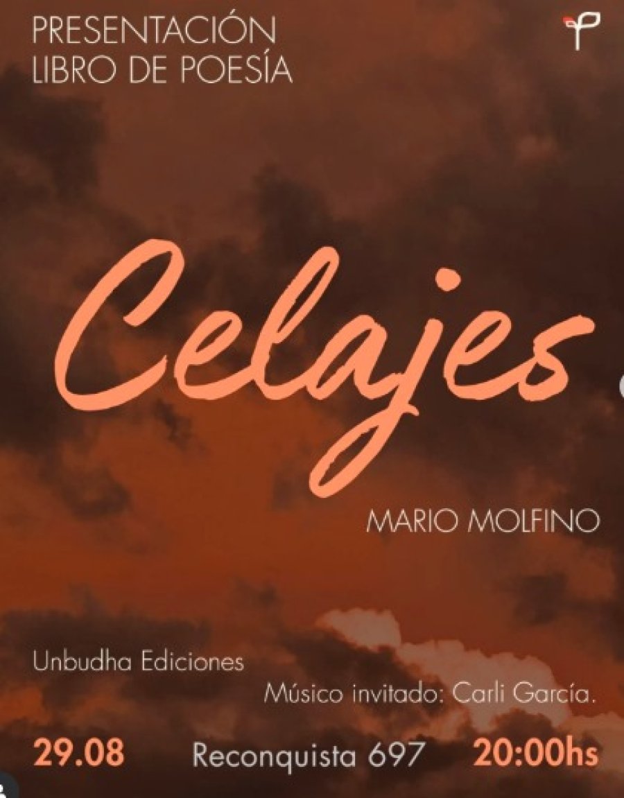Celajes, libro de poes&iacute;a de Mario Molfino.