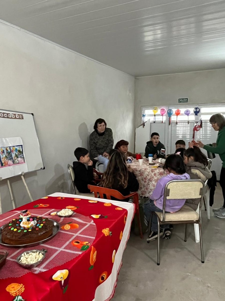 Celebraci&oacute;n un momento de la actividad registrada el martes.