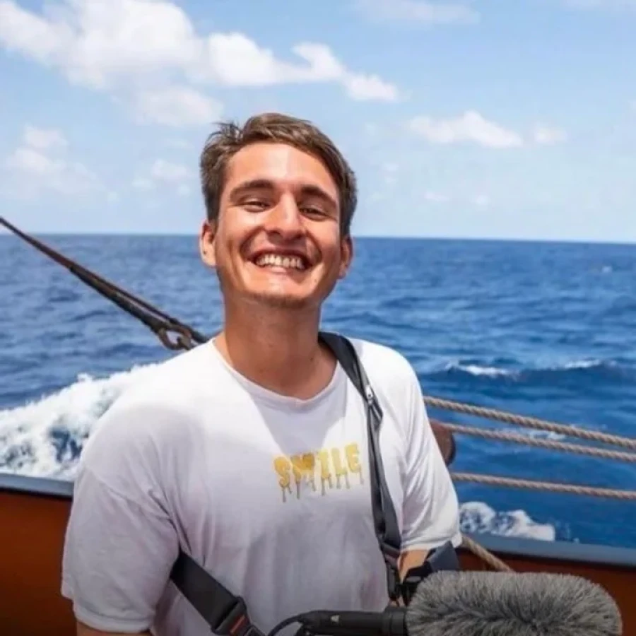 Nicol&aacute;s Marin rumbo a Gaza.