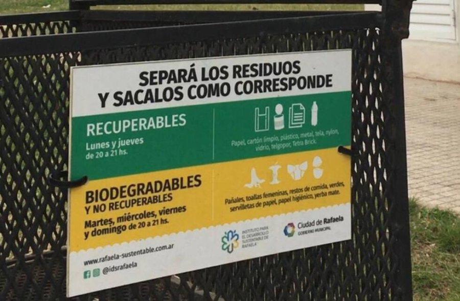 PRACTICA. La Municipalidad recuerda a la ciudadan&iacute;a la necesidad de cumplir con la separaci&oacute;n de residuos en origen.