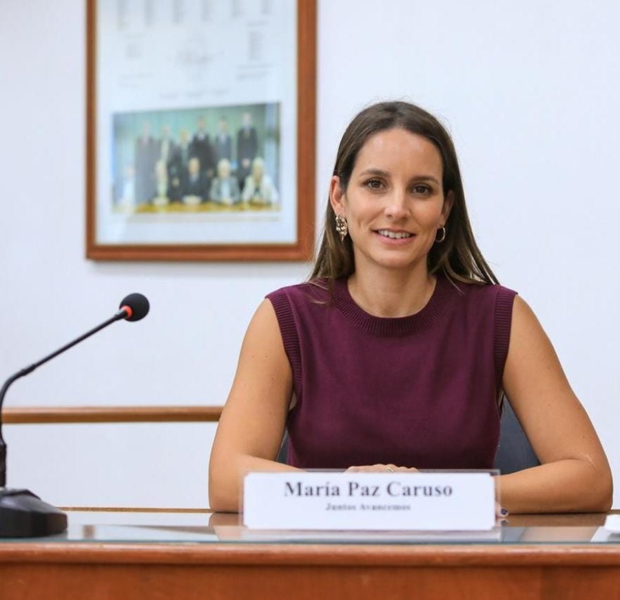 La concejal Mar&iacute;a Paz Caruso.