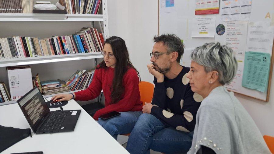 El comit&eacute; de selecci&oacute;n conformado por Mart&iacute;n Lopetegui, Ximena Pita y Yasm&iacute;n Uasuf.