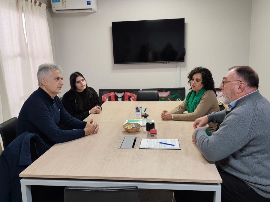 La reuni&oacute;n en la que fue celebrado el acuerdo.