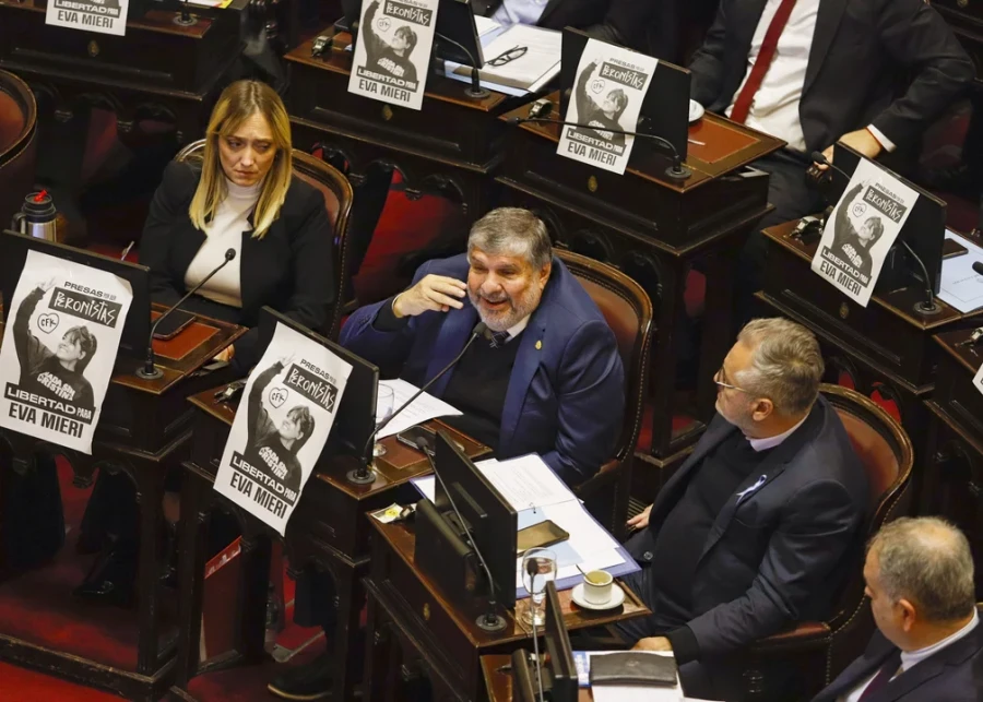 El jefe de bloque del peronismo, Jos&eacute; Mayans.