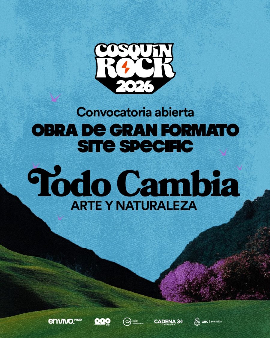 Convocatoria Cosqu&iacute;n Rock 2026.