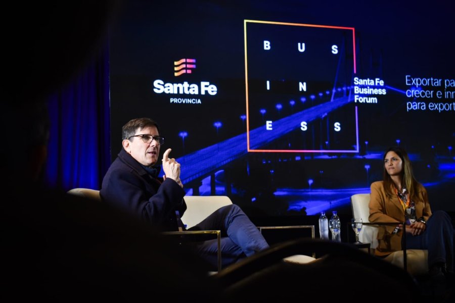 JOSE GOITY. El ministro de Educaci&oacute;n de Santa Fe destac&oacute; el papel de las universidades en la innovaci&oacute;n, la inclusi&oacute;n digital y el desarrollo productivo de la provincia.