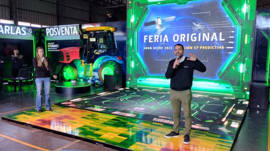 SATISFACCI&Oacute;N. Diego Castro se mostr&oacute; agradecido y conforme con la gran Feria.