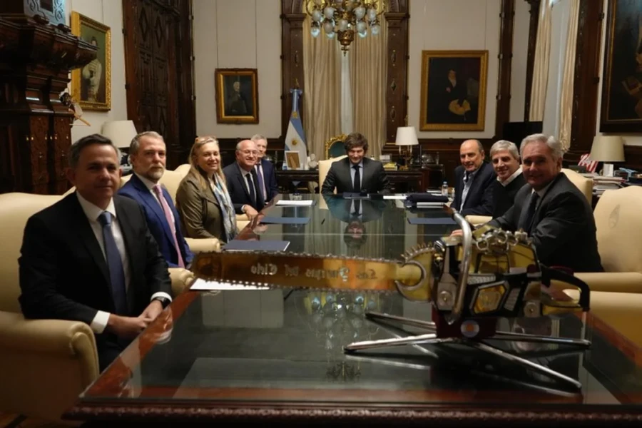 Reuni&oacute;n con Ilan Goldfajn, presidente del Banco Interamericano de Desarrollo (BID).