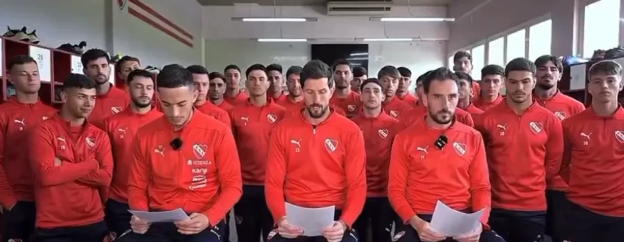 DECLARACION. Los jugadores del Rojo.