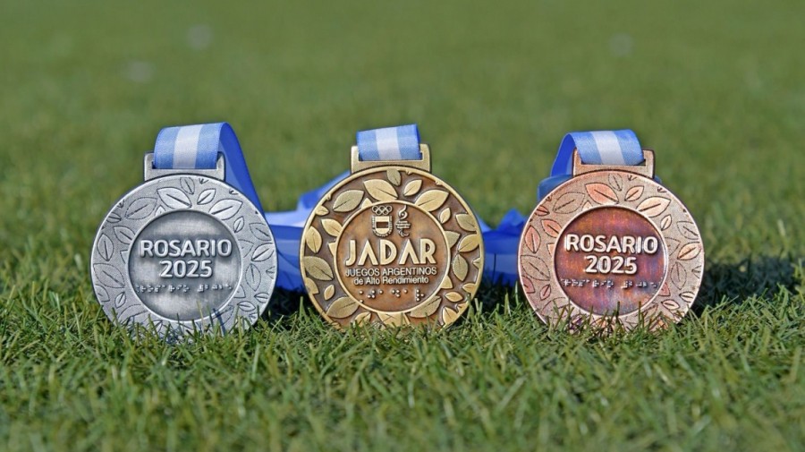 MEDALLAS. Ser&aacute;n entregadas a los mejores de dada disciplina.