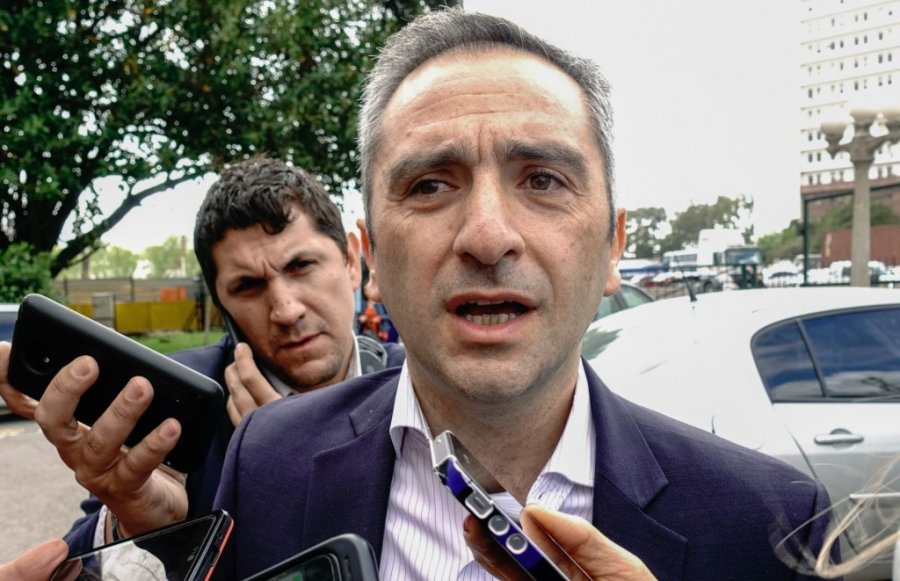 Andr&eacute;s "Cuervo" Larroque, ministro bonaerense de Desarrollo de la Comunidad.
