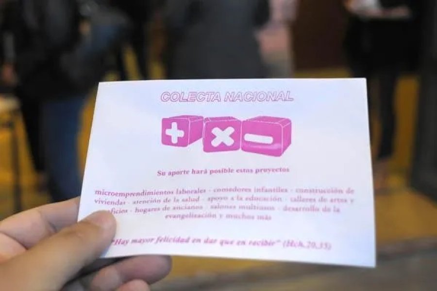 La colecta tendr&aacute; lugar en el fin de semana.